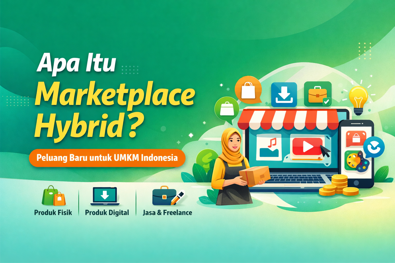 Apa Itu Marketplace Hybrid? Peluang Baru untuk UMKM Indonesia